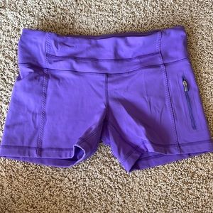 Purple Lululemon Shorts